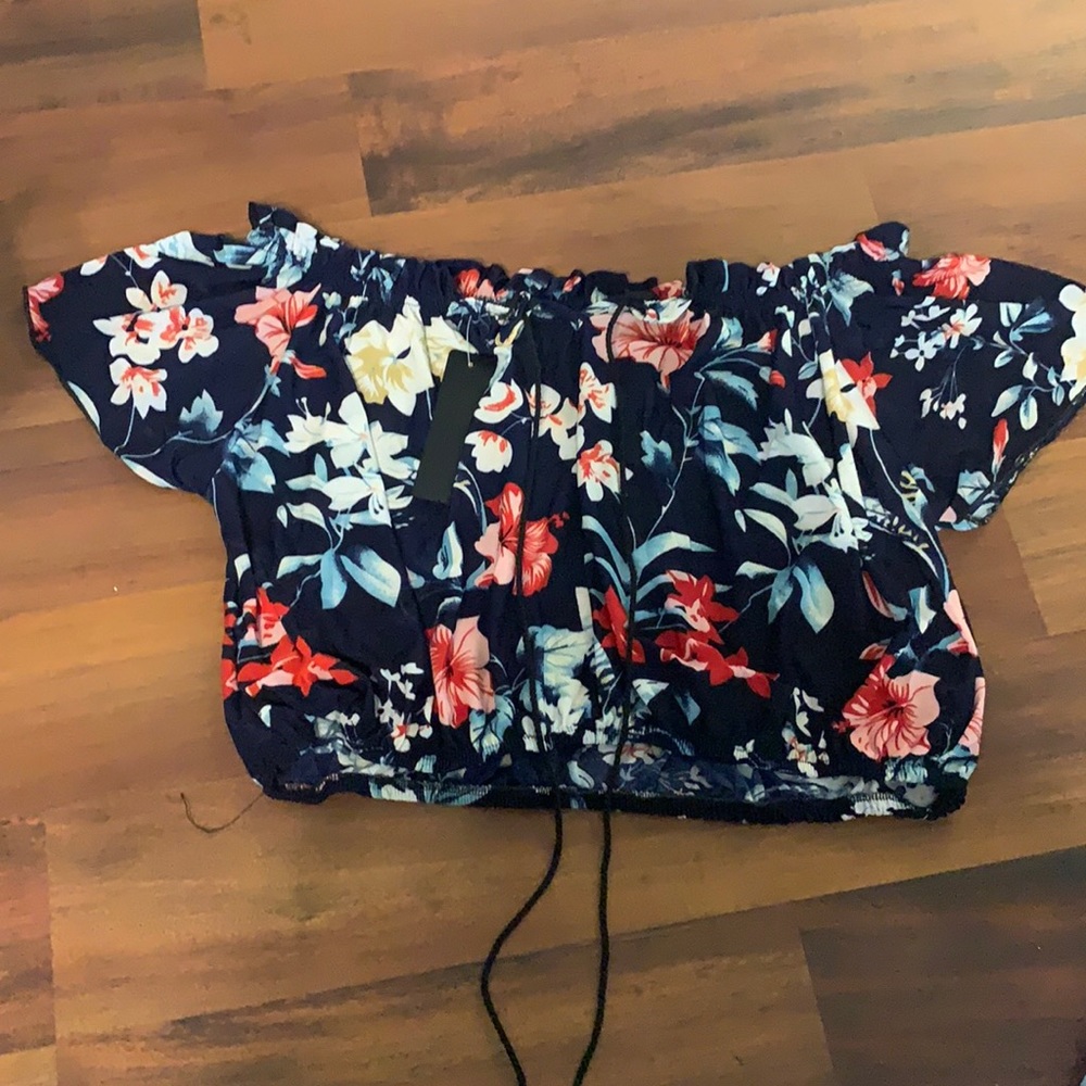 Floral Crop Top